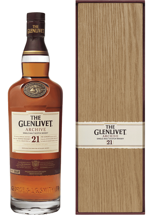 Glenlivet 21 yrs / giftbox (0.70L)